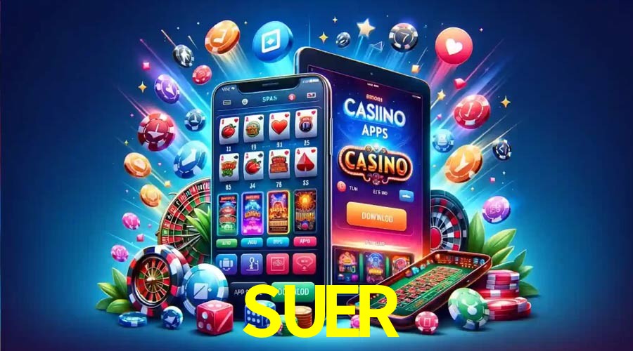 Página principal de SUER Casino con juegos en vivo y tragamonedas para México
